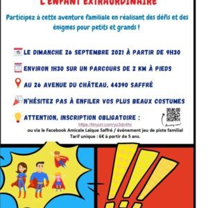 Saffr'Héros - jeu de piste familial 83 Saffr'Héros - jeu de piste familial 83 FB IMG 1631567322206