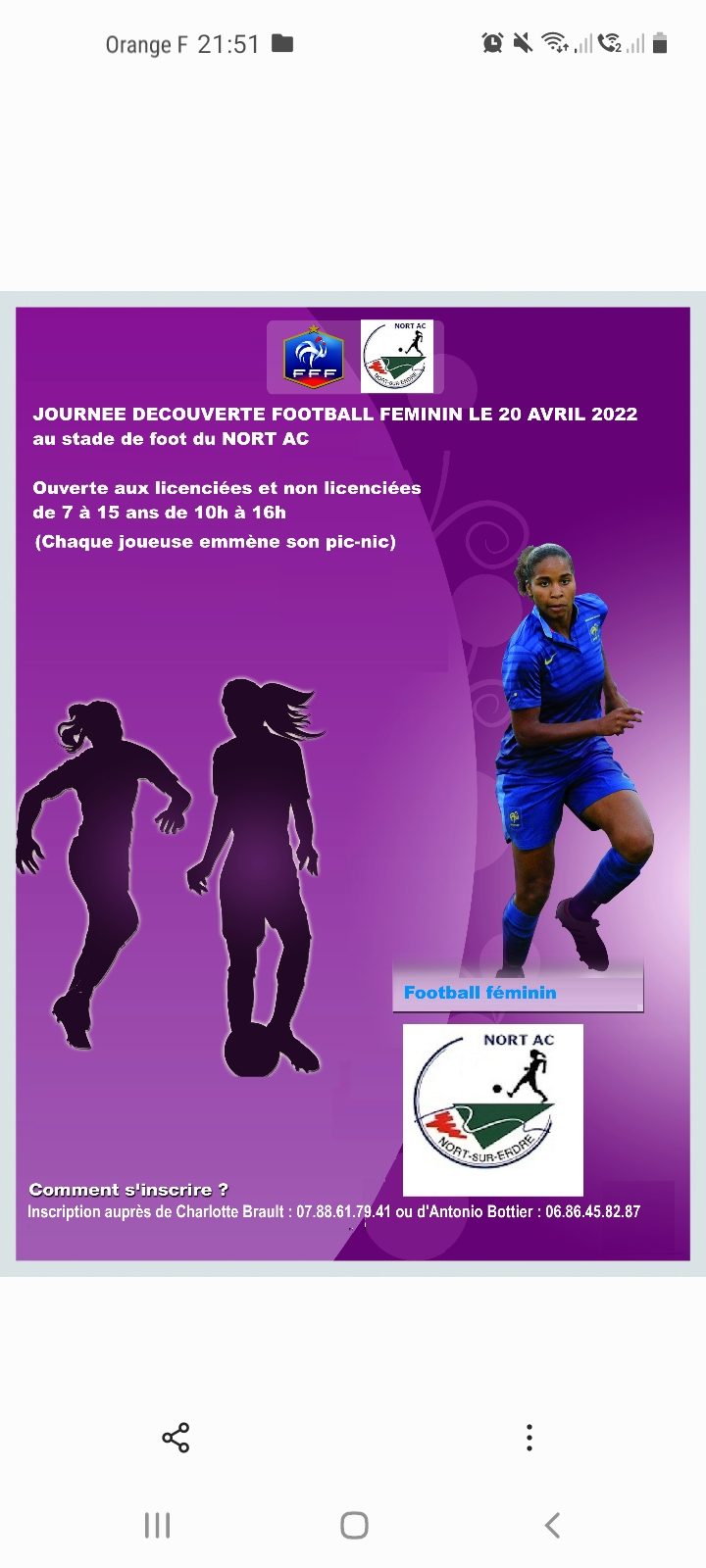 journée découverte football féminin 7 screenshot 20220326 215127 gallery 1
