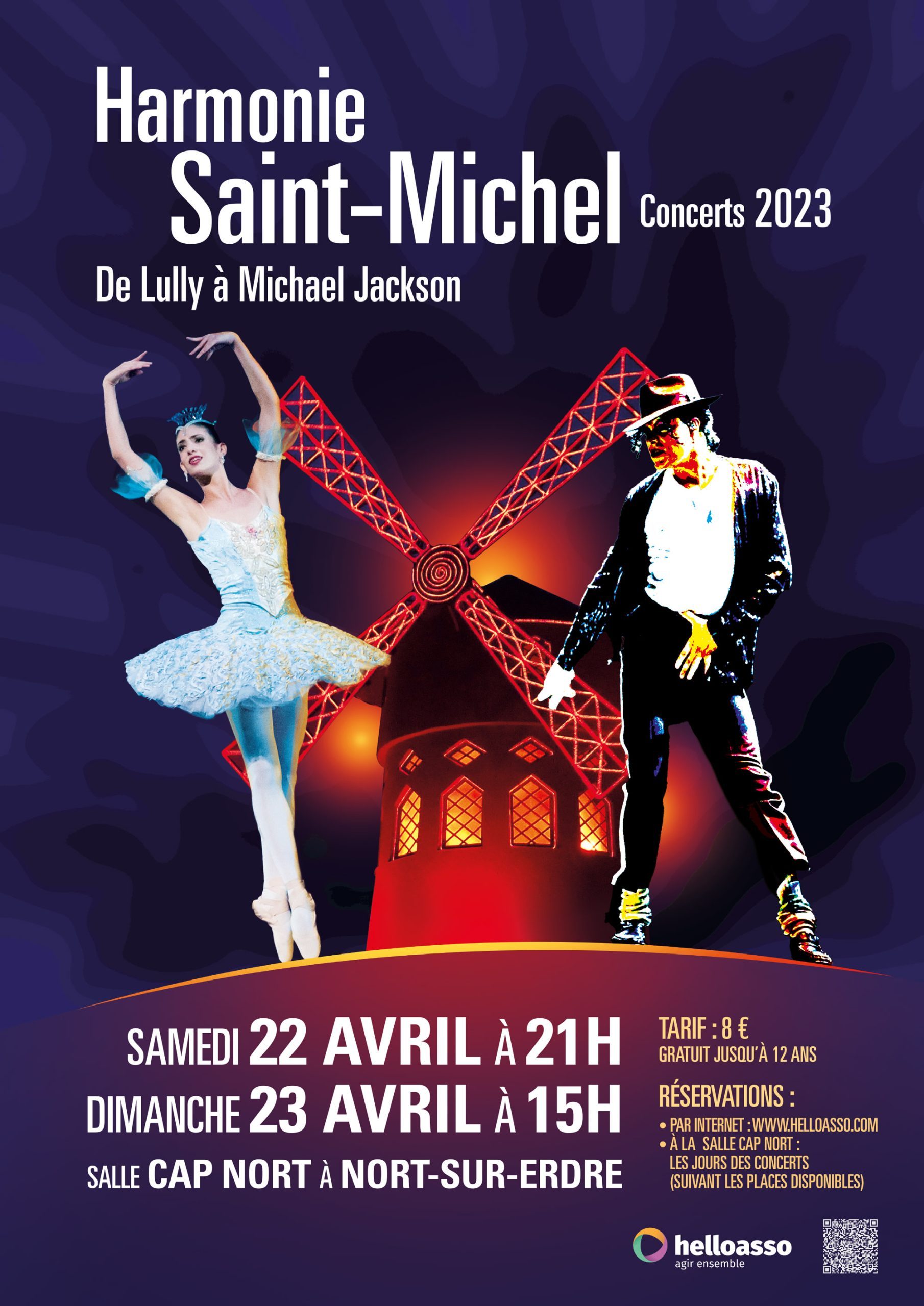 Concert de l’Harmonie St Michel “De Lully à Michaël…