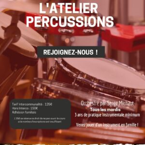 Atelier percussions 2 Percu 2023 24 NSE