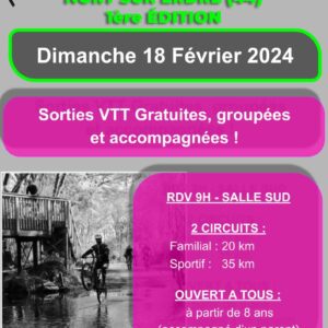 NAC Cyclisme et VTT - La Rigol'Erdre 110 Flyer la RigolErdre 2024