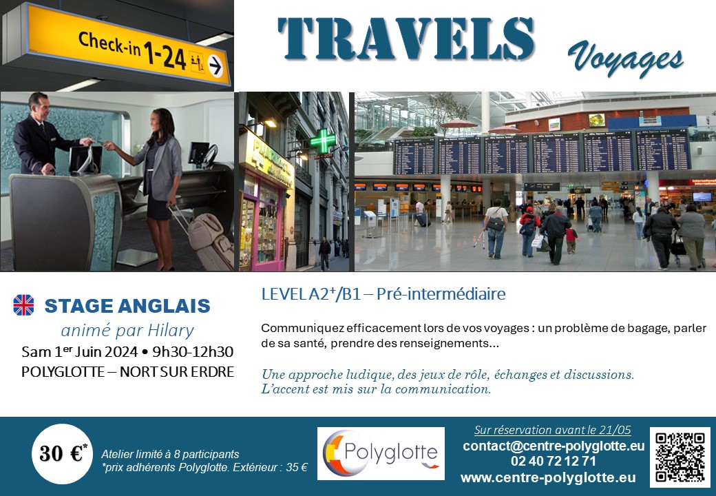 stage en anglais - travels 9 stage travels