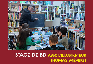 Stage de BD avec Thomas Bréheret