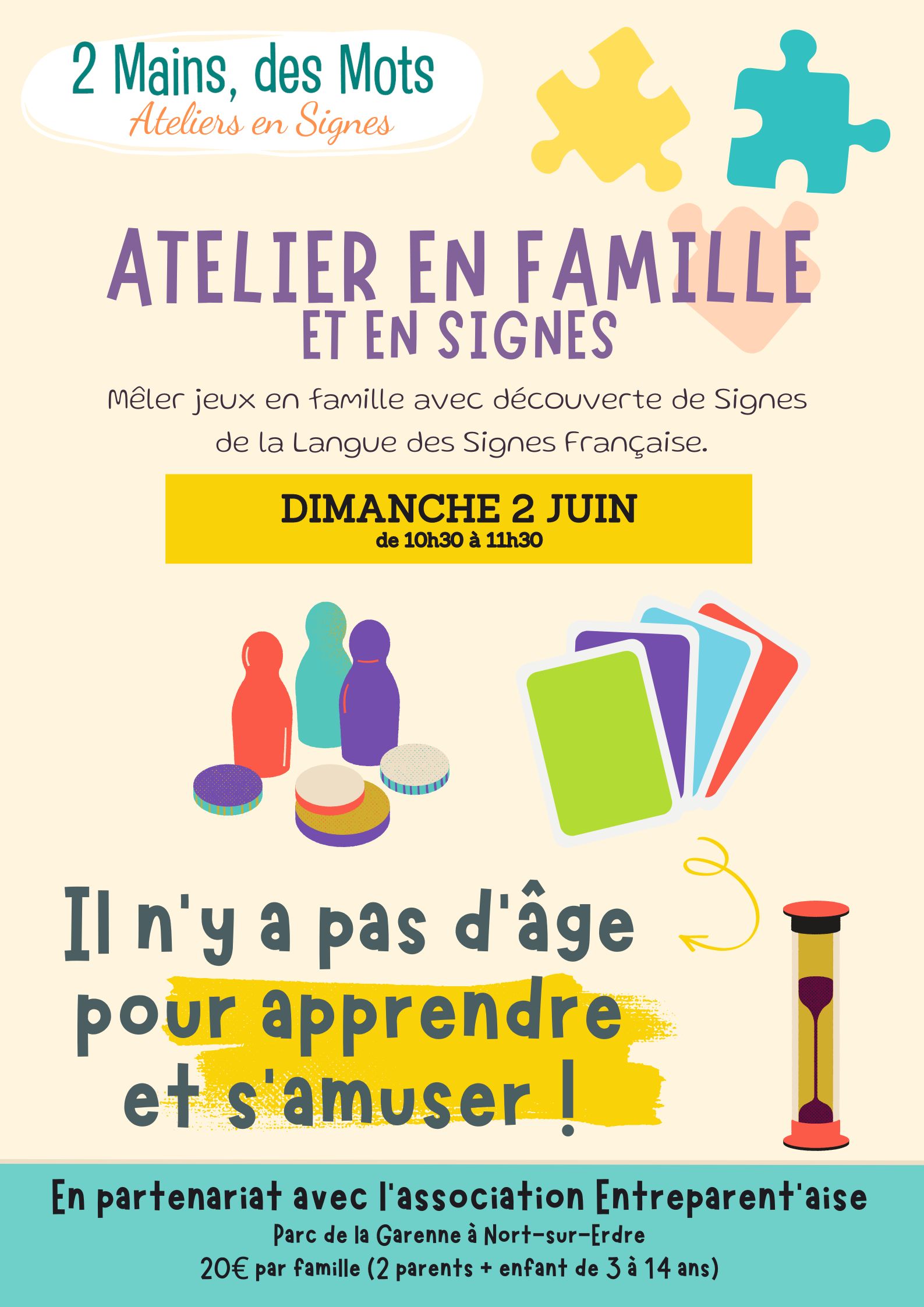 atelier en famille et en signes (langue des signes française) 7 atelier en famille