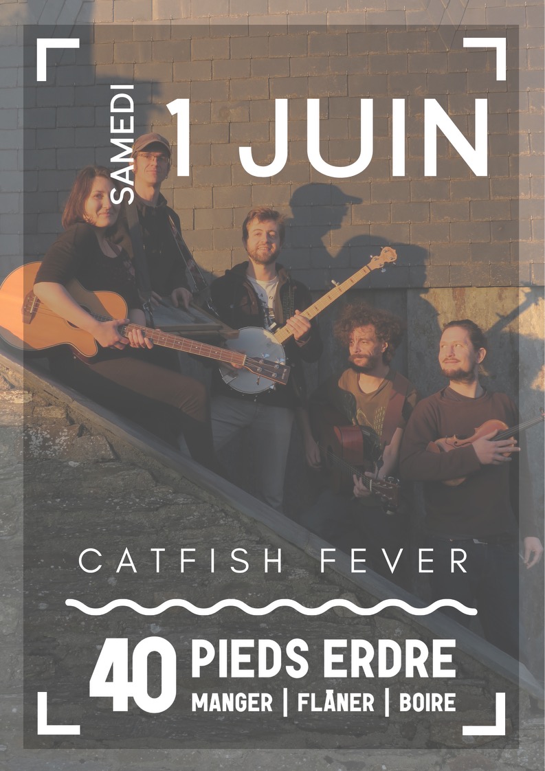 concert à la guinguette : catfish fever 7 catfish fever nort sur erdre