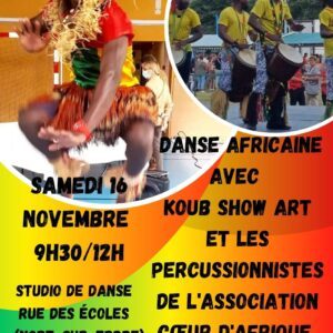 Stage de Danse Africaine avec Koub show Art 138 IMG 20241001 WA0002 Stage kouk show 16 11 2025