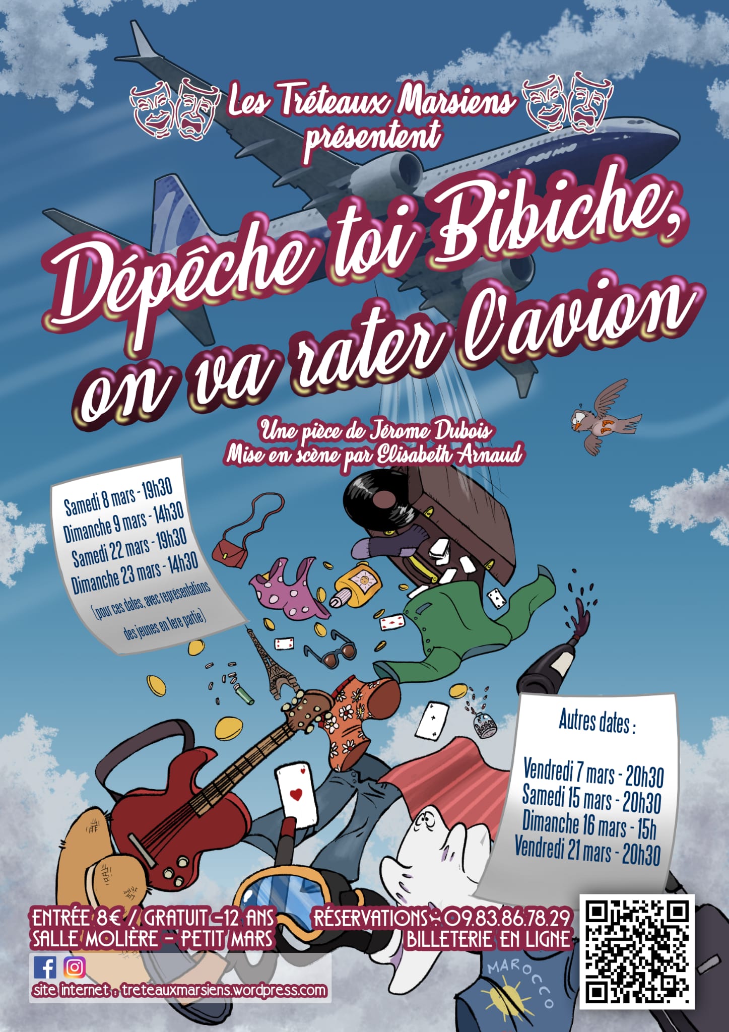Dépêche-toi Bibiche, on va rater l'avion 1 Dépêche-toi Bibiche, on va rater l'avion 1 Bibiche Les Treteaux Marsiens 3