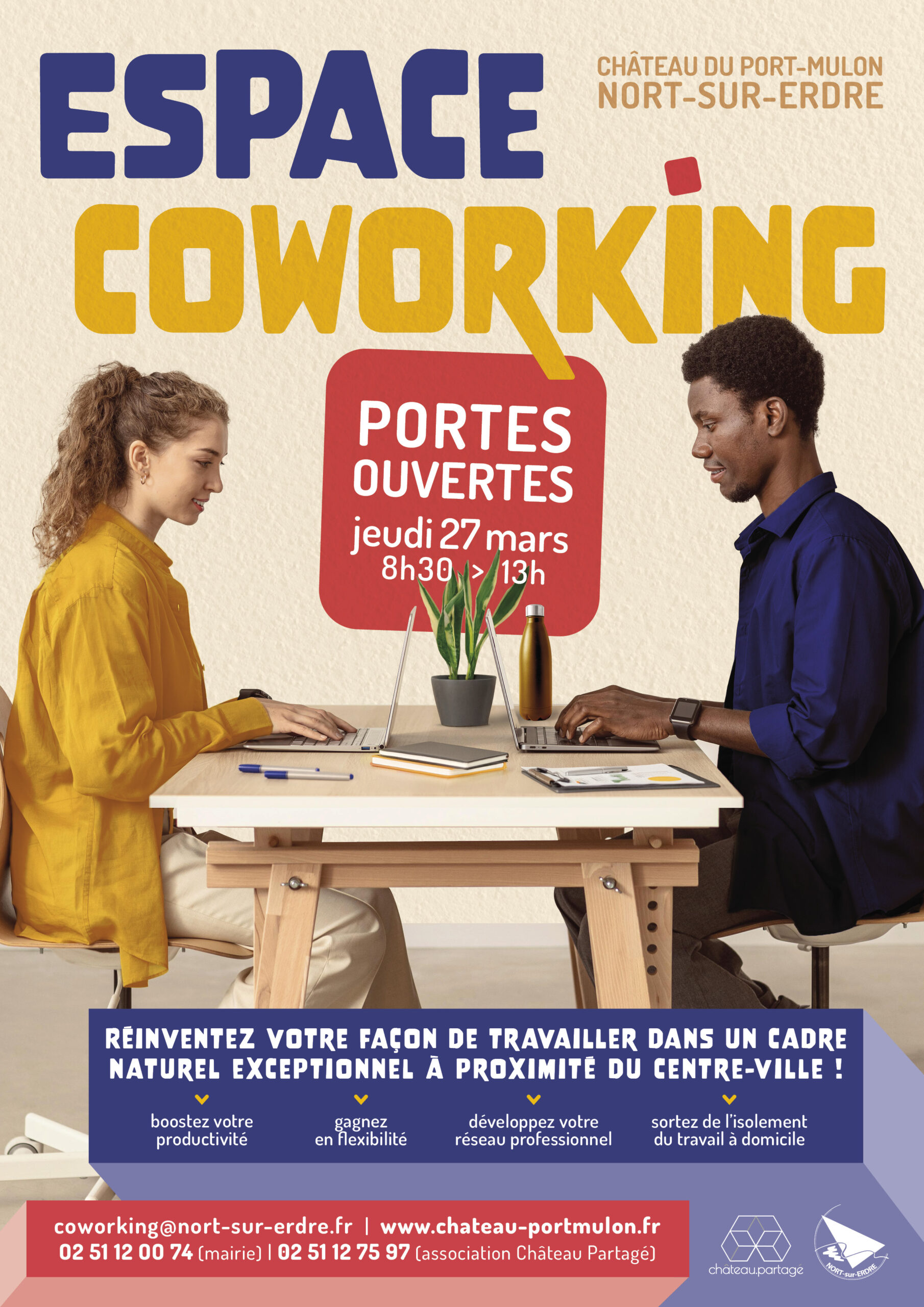 Portes ouvertes coworking 1 Portes ouvertes coworking 1 Coworking AfficheA4 v2 scaled