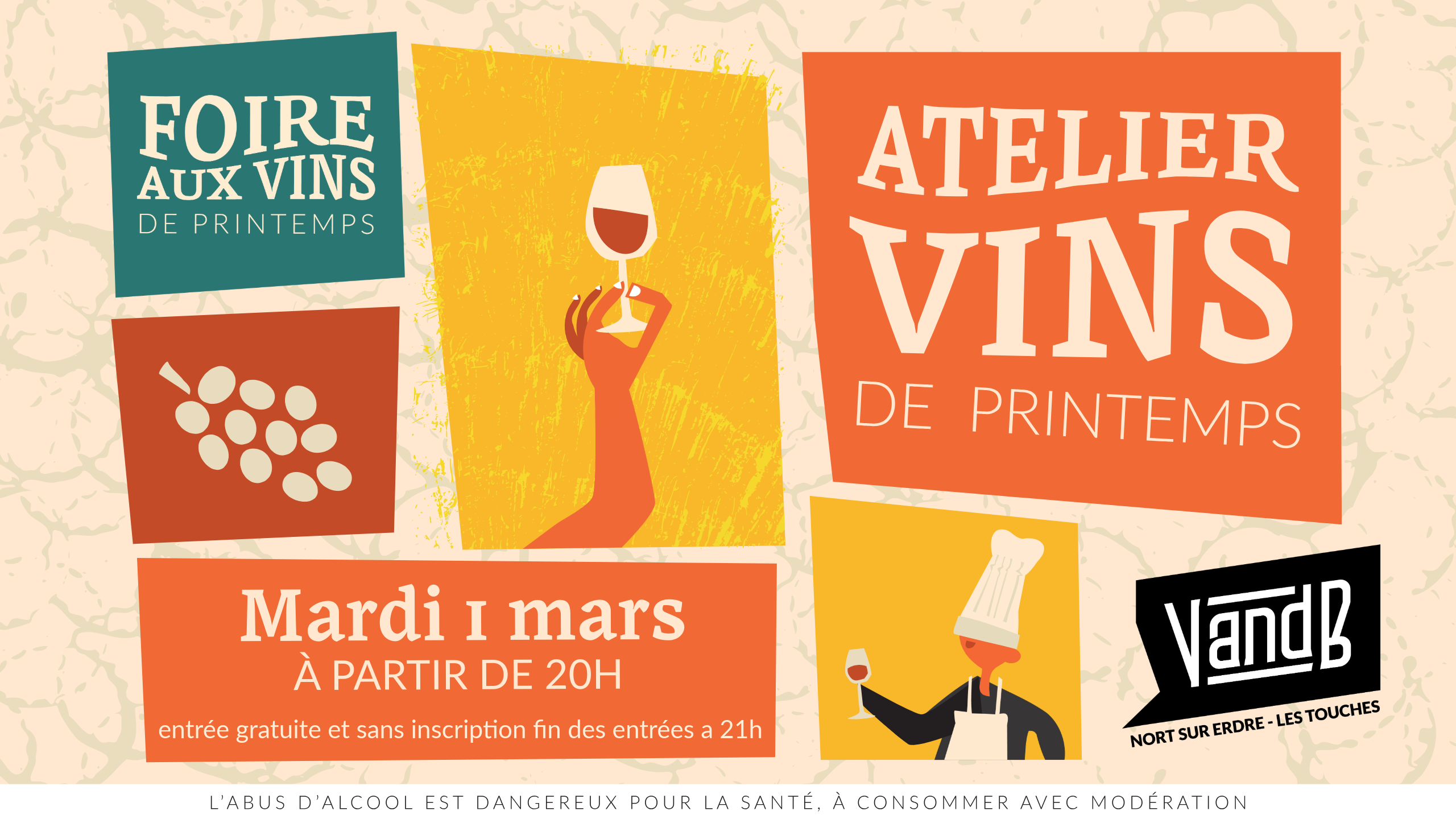 🍷Soirée de dégustation : Foire aux vins de printemps🌸 1 🍷Soirée de dégustation : Foire aux vins de printemps🌸 1 FAV kit AVDP ecran