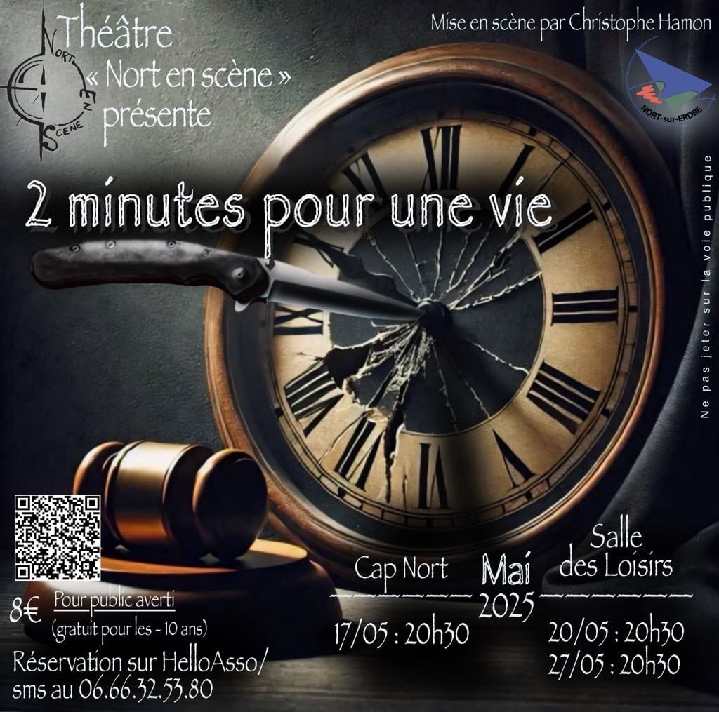 Théâtre: Deux Minutes pour une Vie 1 Théâtre: Deux Minutes pour une Vie 1 967c6118 03cd 43de 8301 5d988d87ffd1