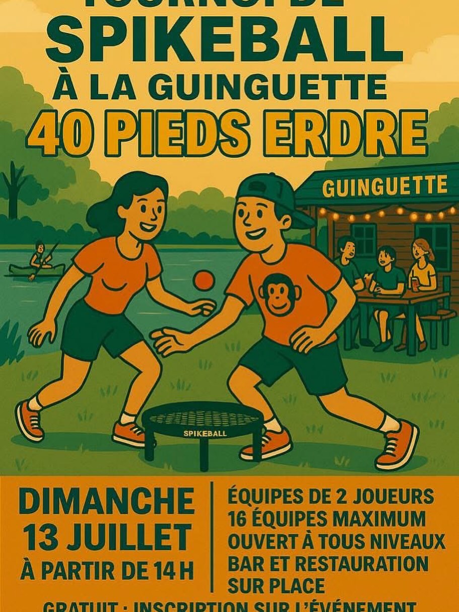 Tournoi Découverte de Spikeball à Nort-sur-Erdre 1 Spikeball a Nort sur Erdre