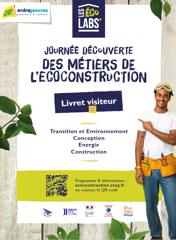 🏠 [ECOLABS] Vendredi 10 Octobre à Nort-sur-Erdre : venez découvrir les métiers de l'écoconstruction 1 affiche ecoconstruction
