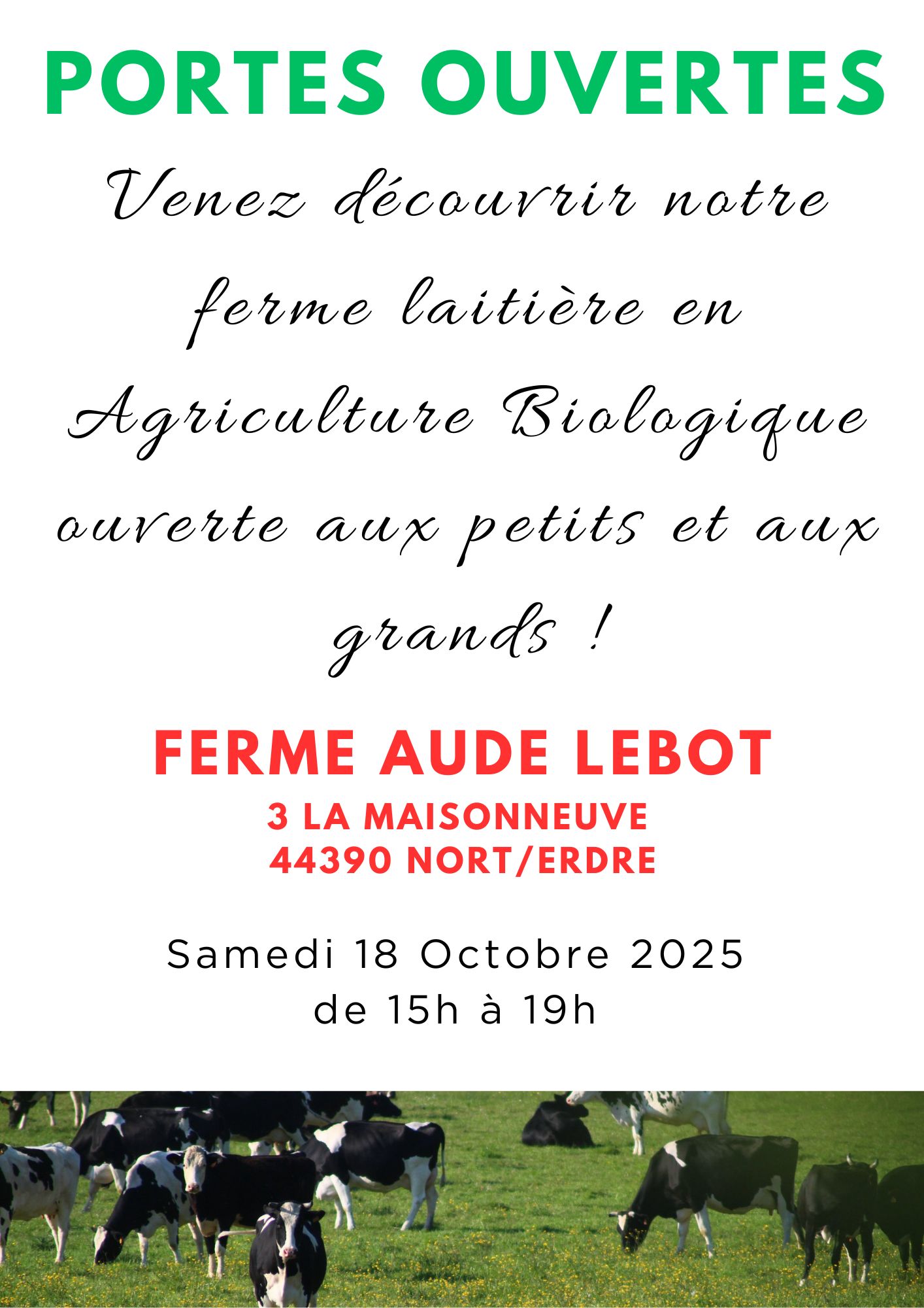 Portes ouvertes à la ferme 1 Portes ouvertes à la ferme 1 1