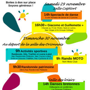 Téléthon 2025 171 affiche telethon 2025