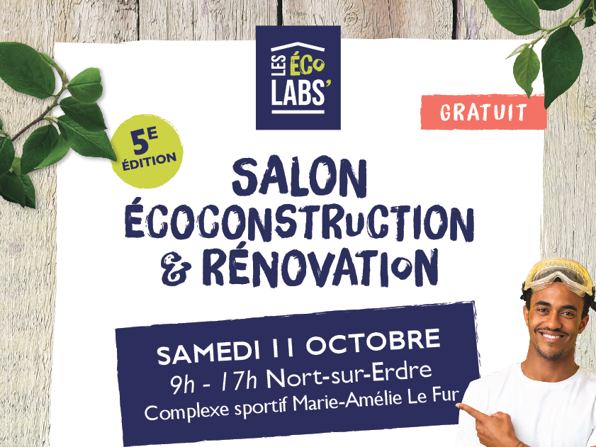 Ecolabs’ 2025, le salon de l’écoconstruction à Nort sur erdre 1 Ecolabs’ 2025, le salon de l’écoconstruction à Nort sur erdre 1 ecoconstruction a Nort sur erdre