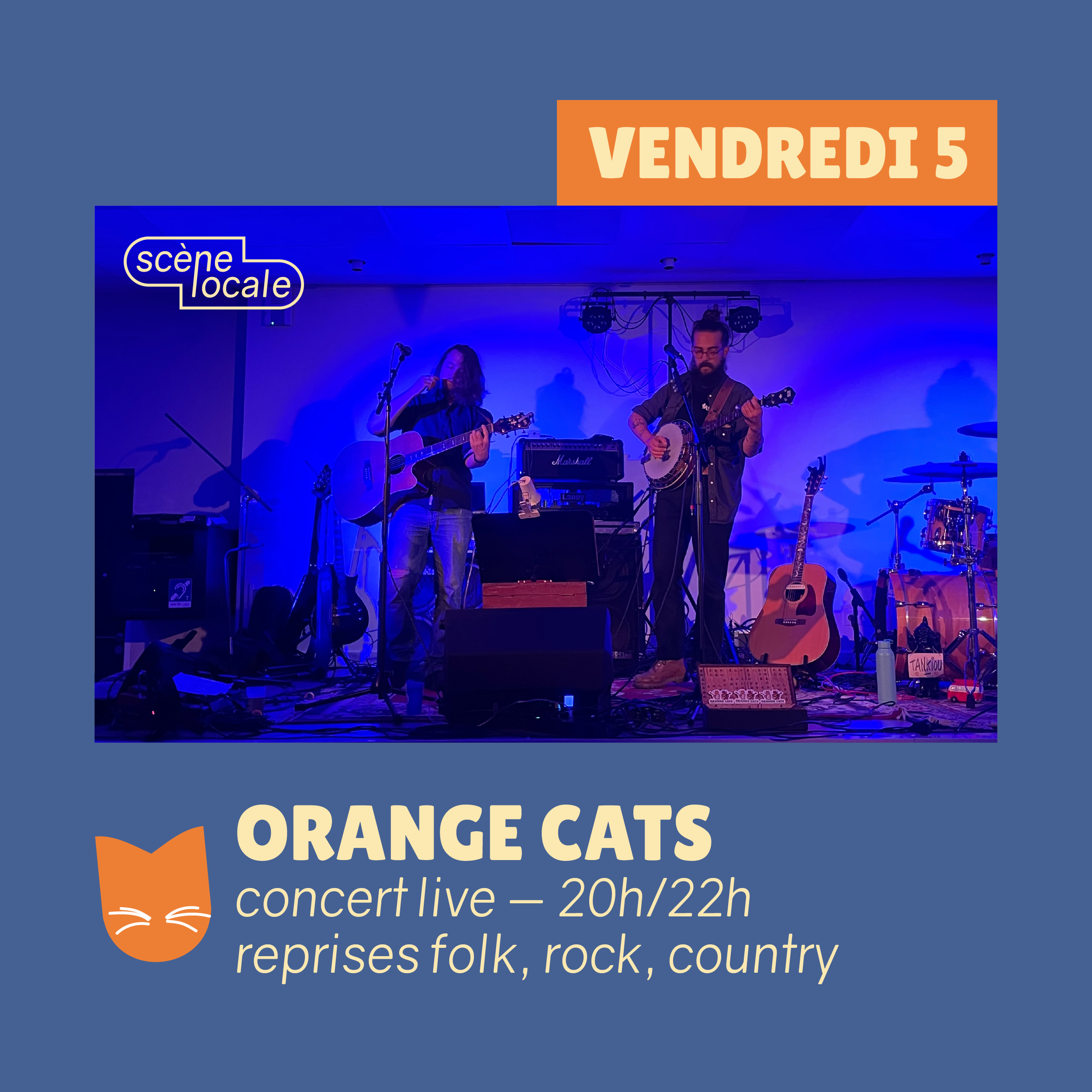 Orange cats Concert live 1 Orange cats Concert live 1 Agenda dec25 07