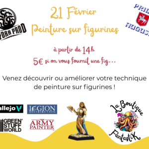 Atelier de peinture sur Figurines 4 Atelier de peinture sur Figurines 3 02 21