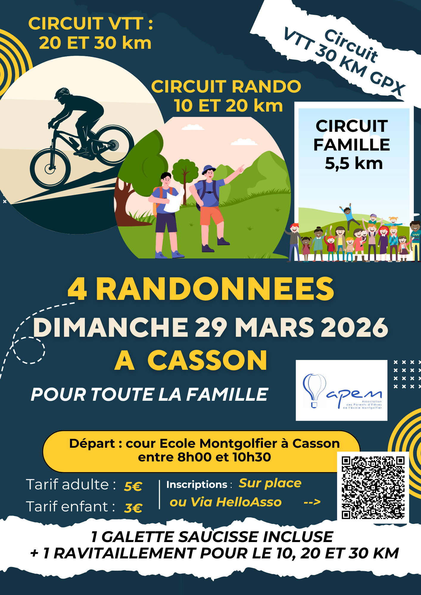 4 randonnées au départ de Casson 1 4 randonnées au départ de Casson 1 3 RANDONEES21