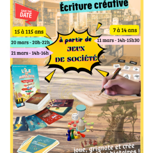 Atelier d'écriture créative à partir de jeux 82 Atelier d'écriture créative à partir de jeux 82 ATELIER ecriture creative version def