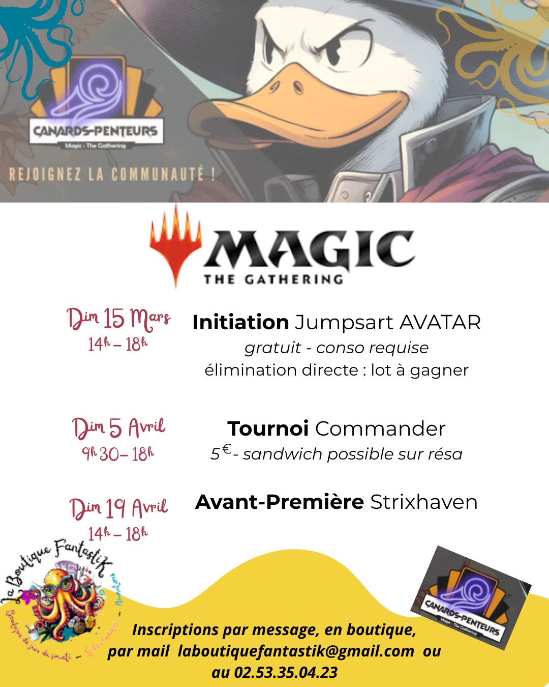 Initiation Magic MTG 1 Initiation Magic MTG 1 Programme MARS 26 2
