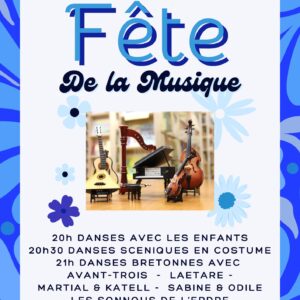 FESTNOZ 2 Flyer Fete de la Musique