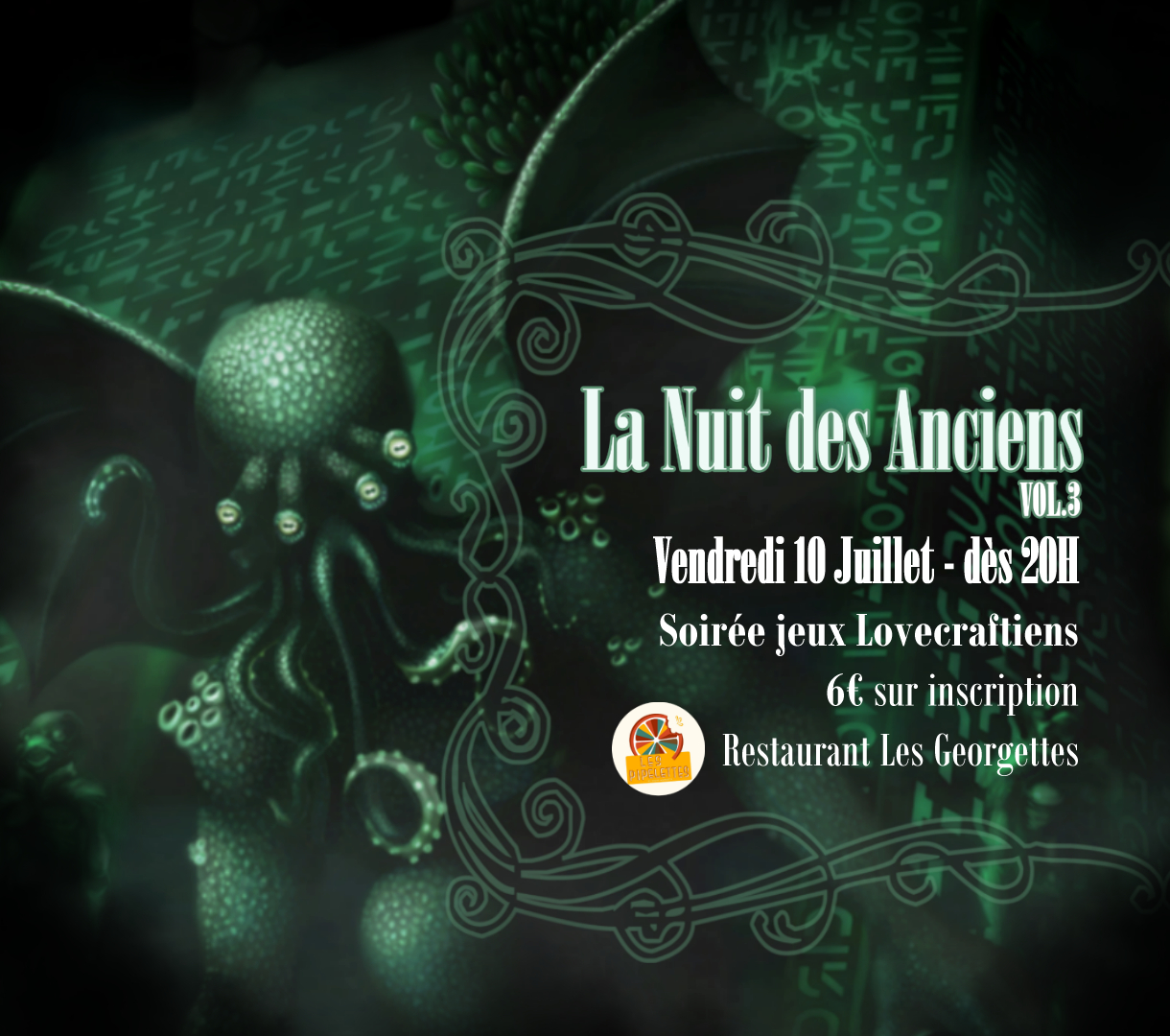 Soirée jeux La Nuit Des Anciens (vol.3) 1 eventFB cthulhu